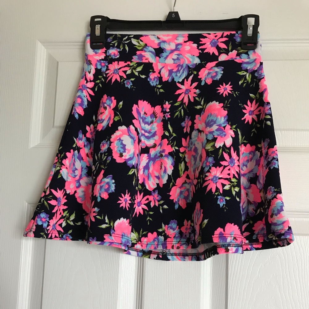 Floral Skater Skirt